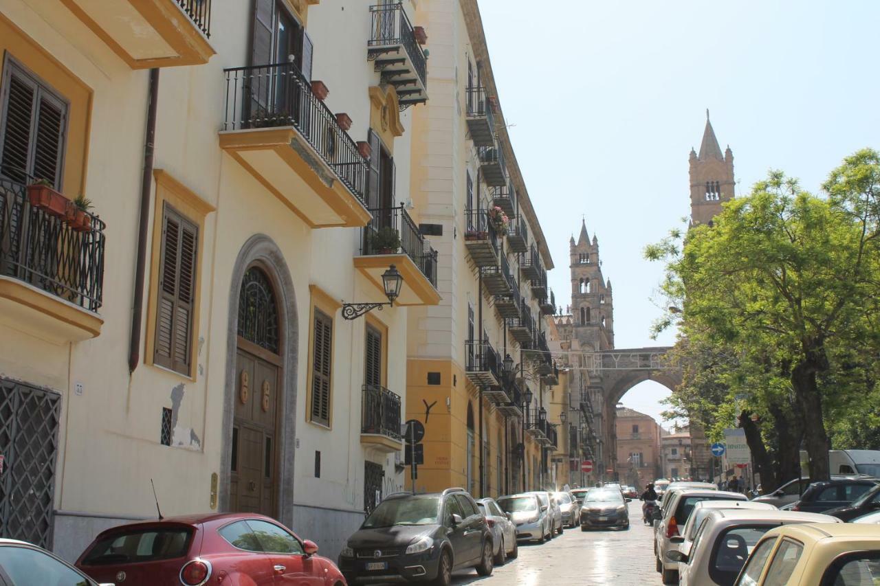 Casa Clo Alla Cattedrale Palermo Buitenkant foto