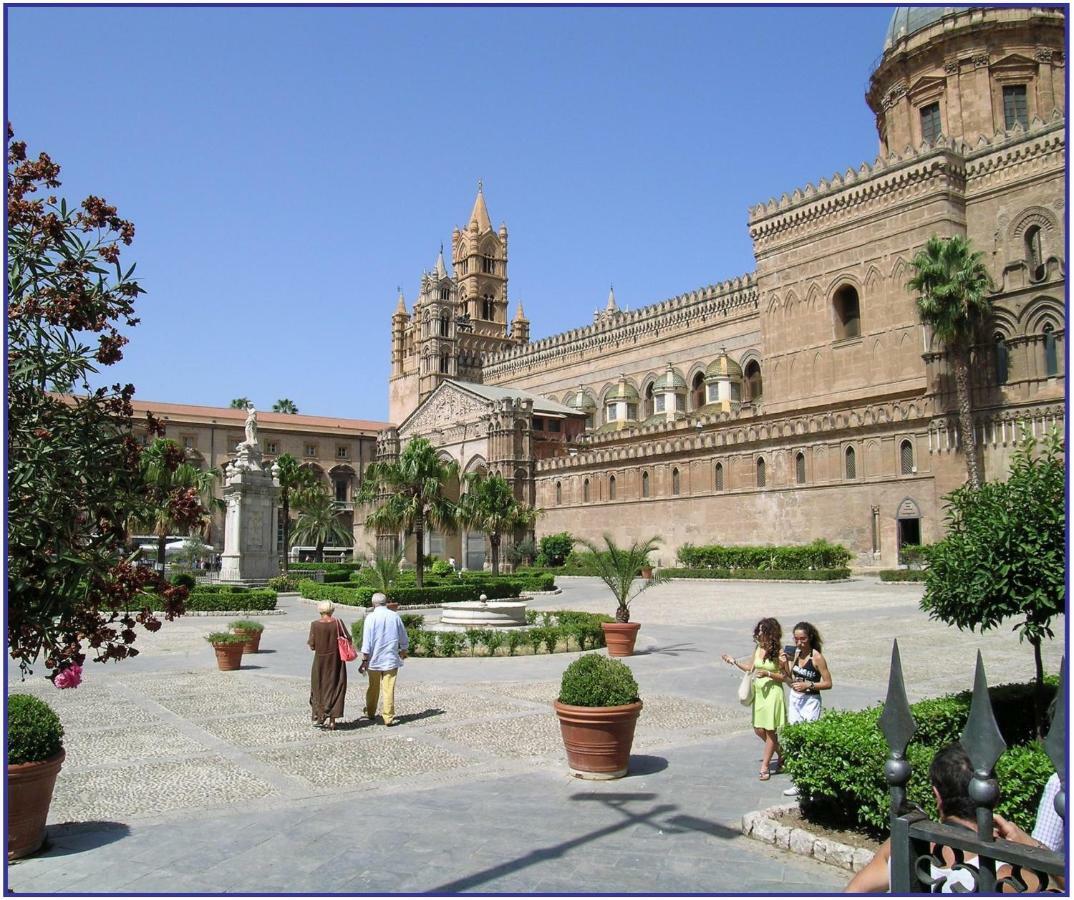 Casa Clo Alla Cattedrale Palermo Buitenkant foto
