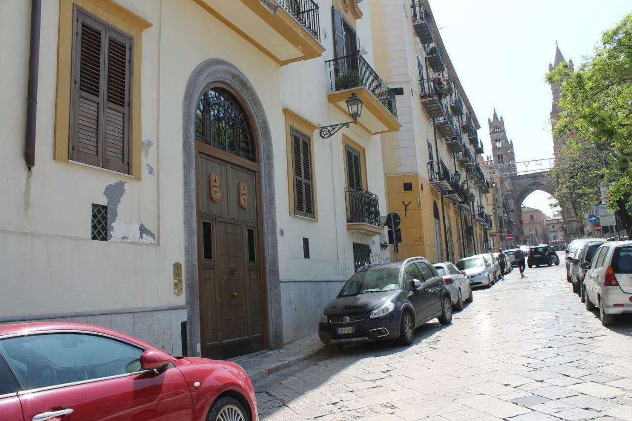 Casa Clo Alla Cattedrale Palermo Buitenkant foto